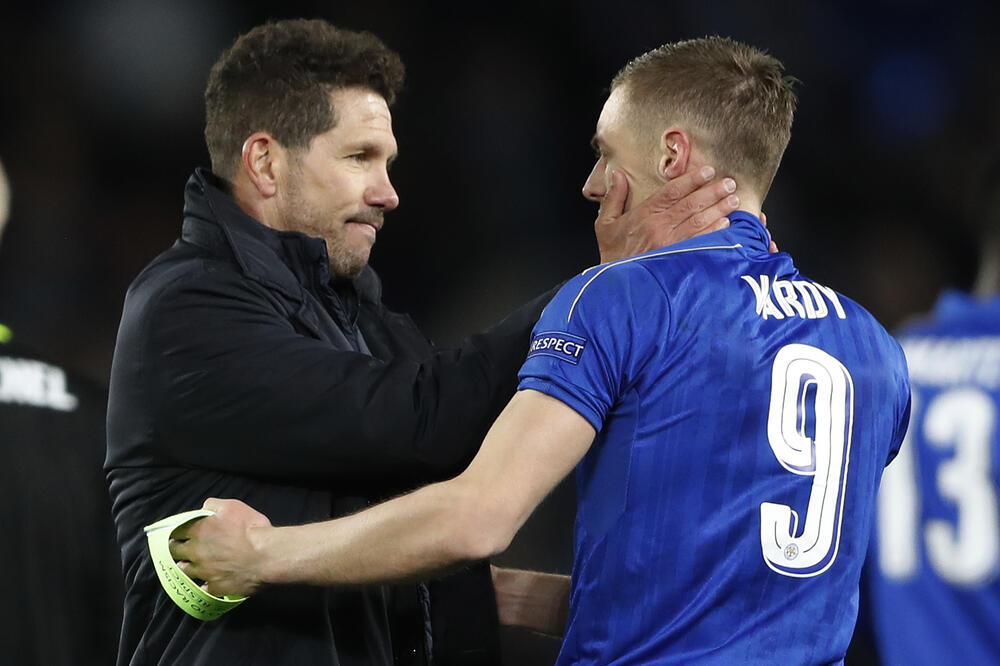 Dijego Simeone i Džejmi Vardi, Foto: Reuters