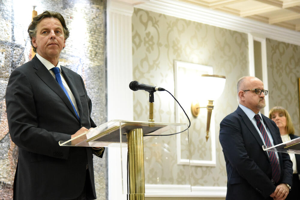 Bert Kunders, Srđan Darmanović, Foto: Boris Pejović