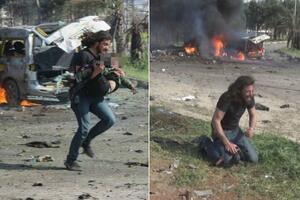 Hero cameraman: Put down his camera and saved children near Aleppo