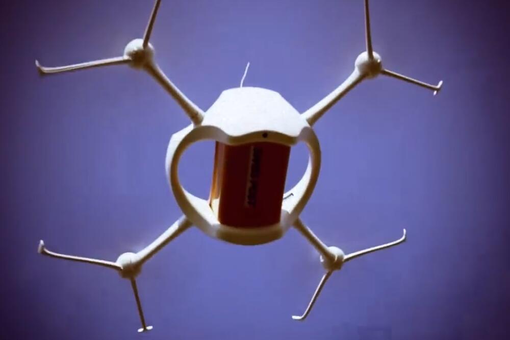 dron, pošta, švajcarska, Foto: Screenshot