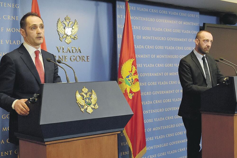 Pavle Radulović, Janko Ljumović, Foto: Gov.me/S. Matić