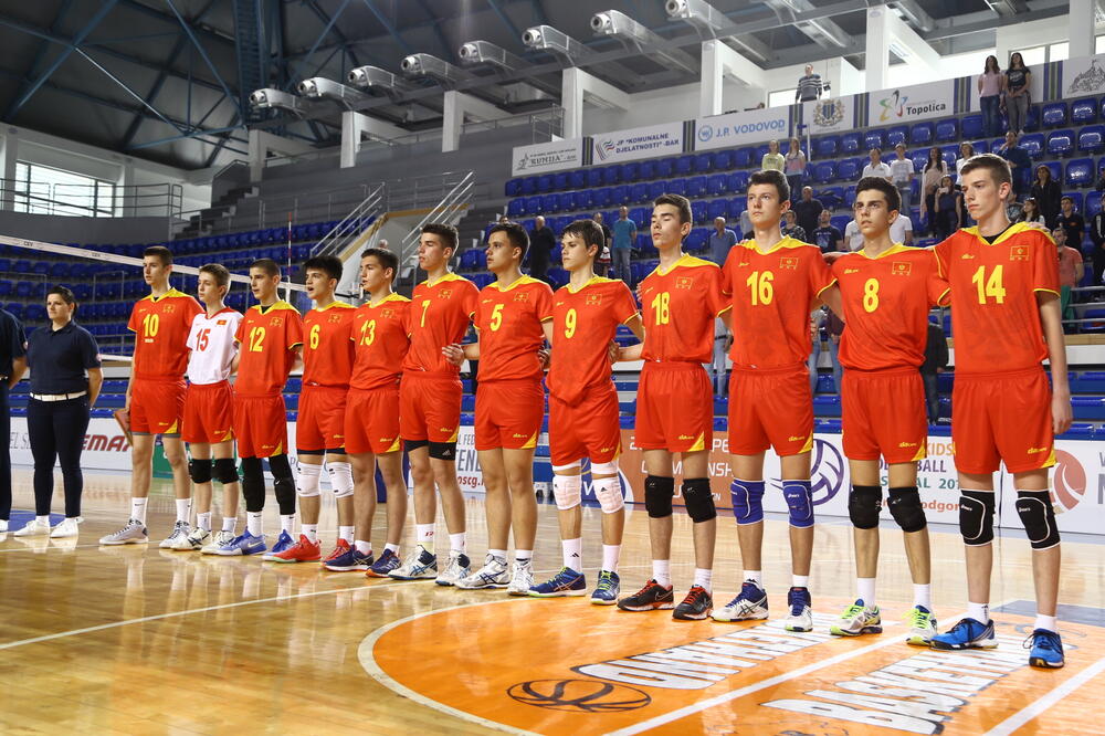 Muška pionirska odbojkaška reprezentacija, Foto: OSCG