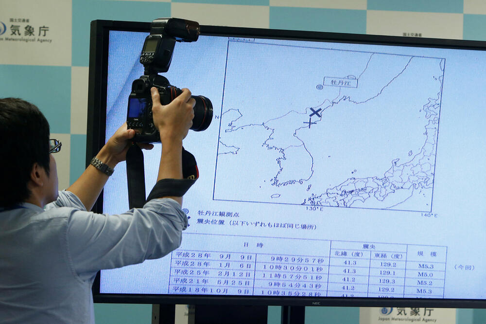 Sjeverna Koreja nuklearna proba, Foto: Reuters