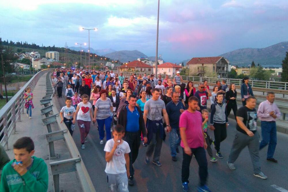mještani Park šuma Zagorič nadvožnjak, Foto: Borko Ždero