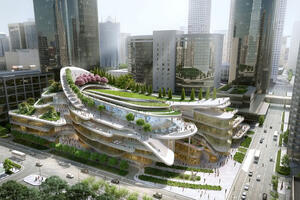 Na krovu novog šoping centra u Pekingu moći ćete se sankati