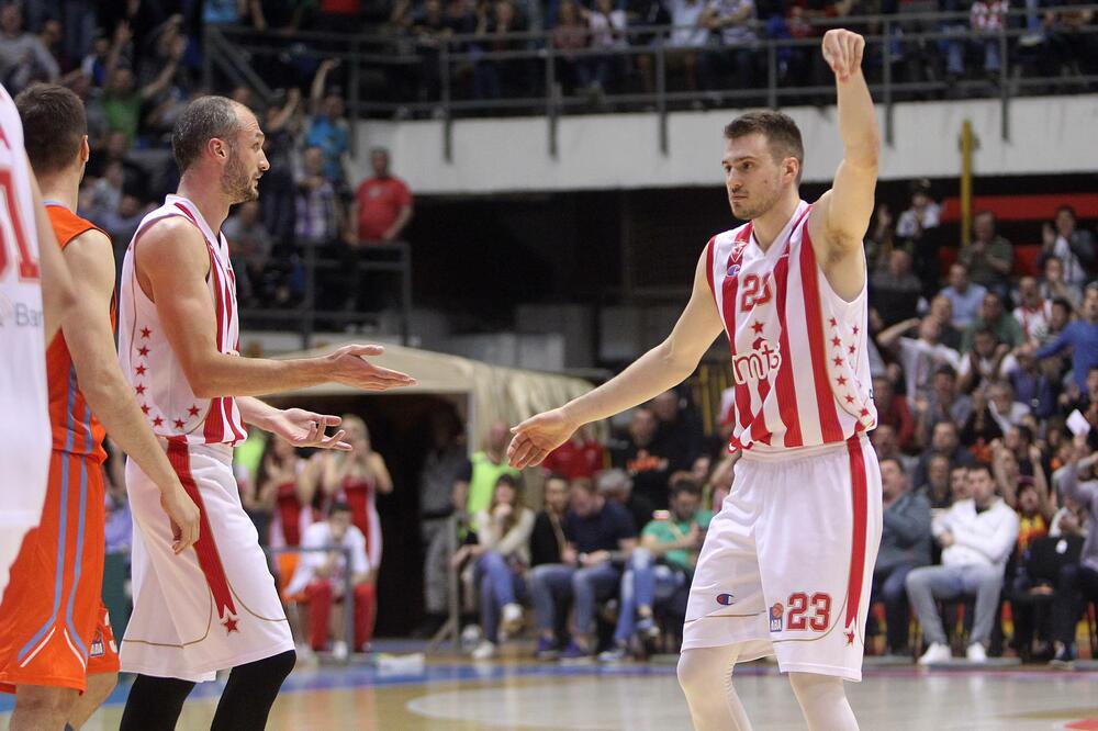 Marko Gudurić i Marko Simonović KK Crvena zvezda, Foto: Betaphoto