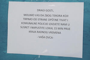 U tivatskom lokalu ponovo se žale na nadležne: "Ovcu" sada šišaju...