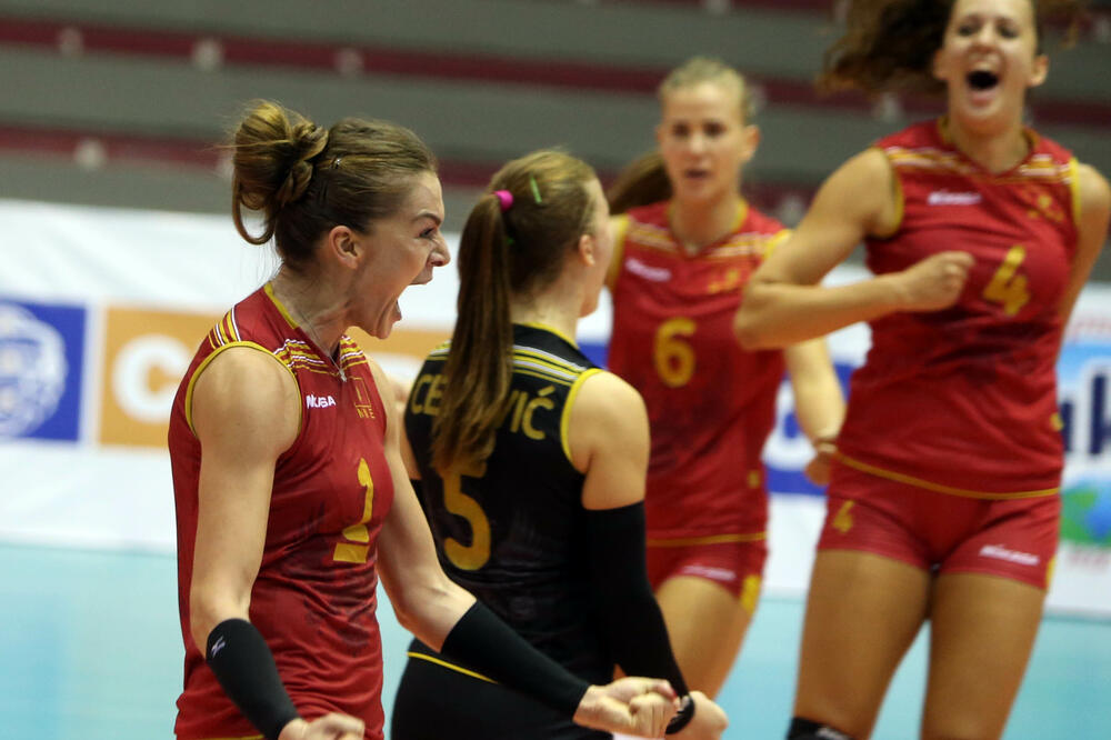 Tanja Bokan, odbojkašice Crne Gore, Foto: Cev.lu