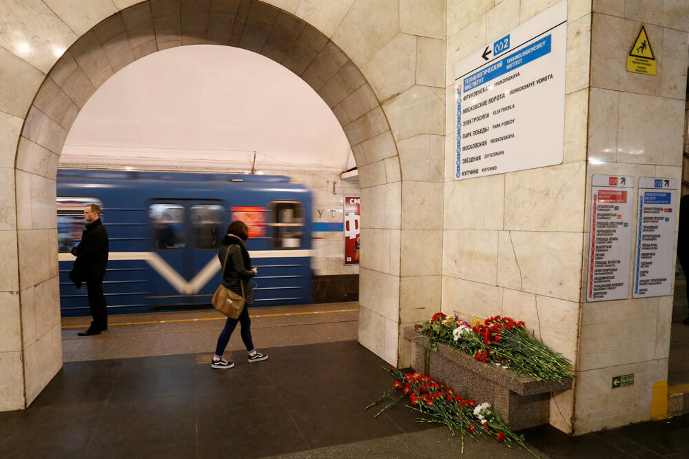 Sankt Petersburg, metro, Foto: Reuters