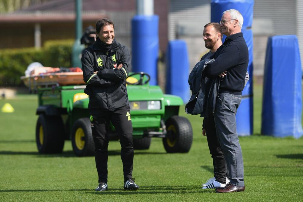 Antonio Konte i Klaudio Ranijeri, Foto: Twitter