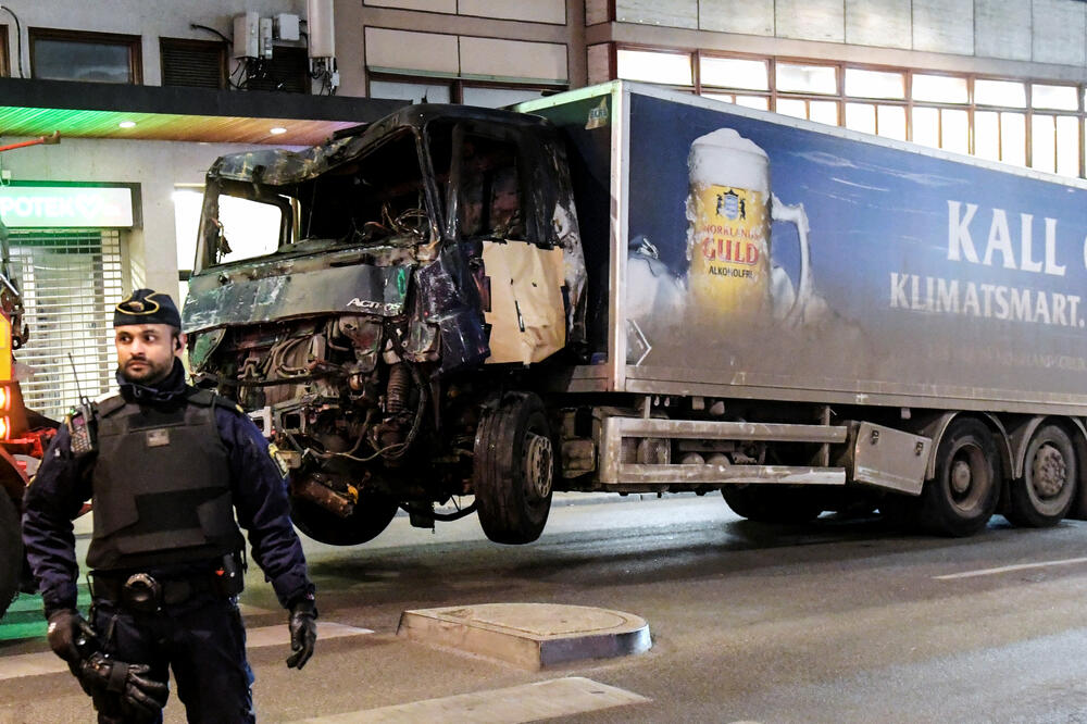 Stokholm teroristički napad, Foto: Reuters