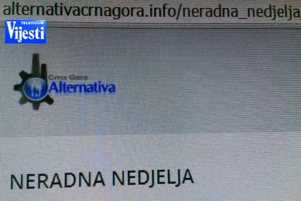 Neradna nedjelja, Foto: Screenshot(TvVijesti)