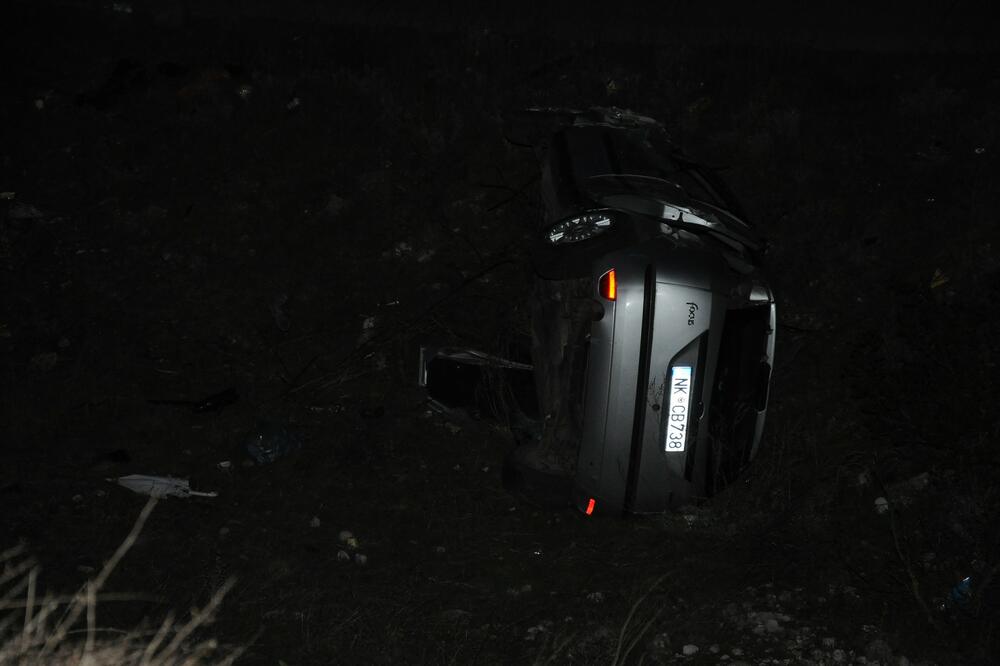 Saobraćajna nesreća, Nikšić, Foto: Privatna arhiva