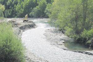 Zabranjena eksploatacija šljunka i pijeska iz rječnih korita