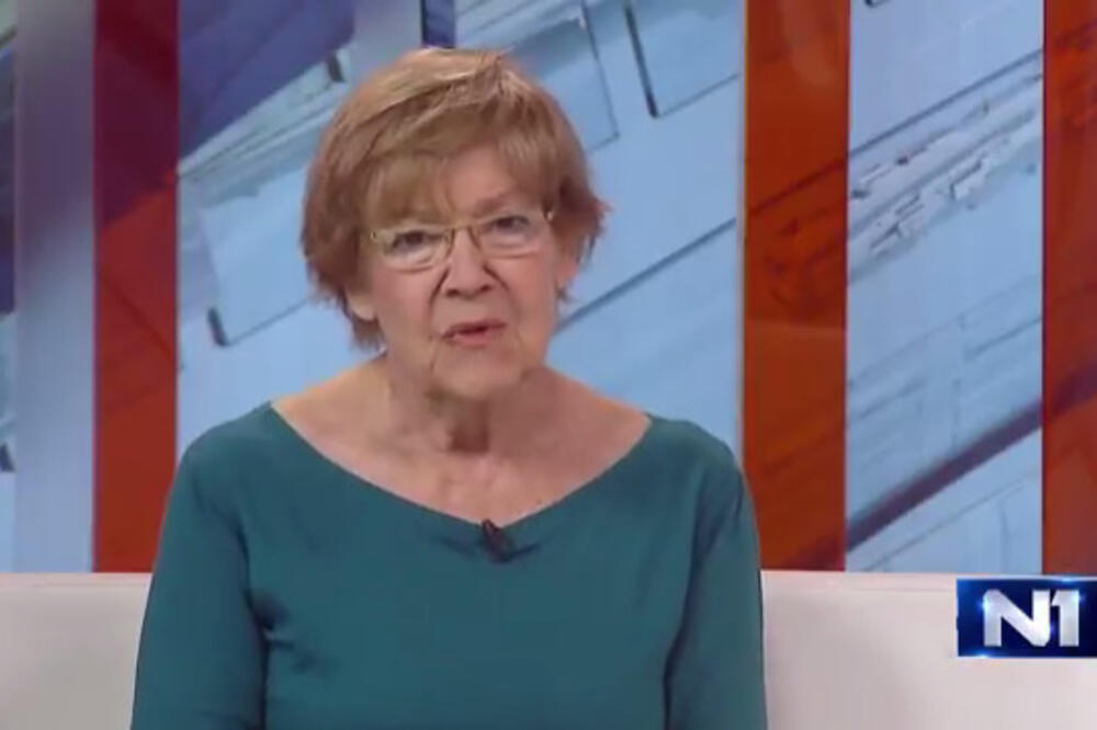 Vesna Pešić, Foto: Printscreen (http://rs.n1info.com)