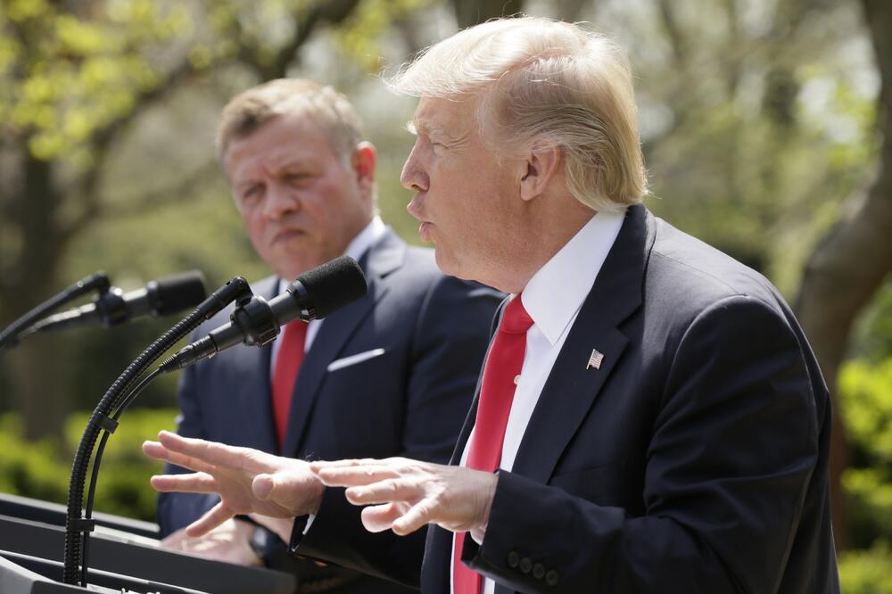 Kralj Abdulah, Donald Tramp, Foto: Reuters