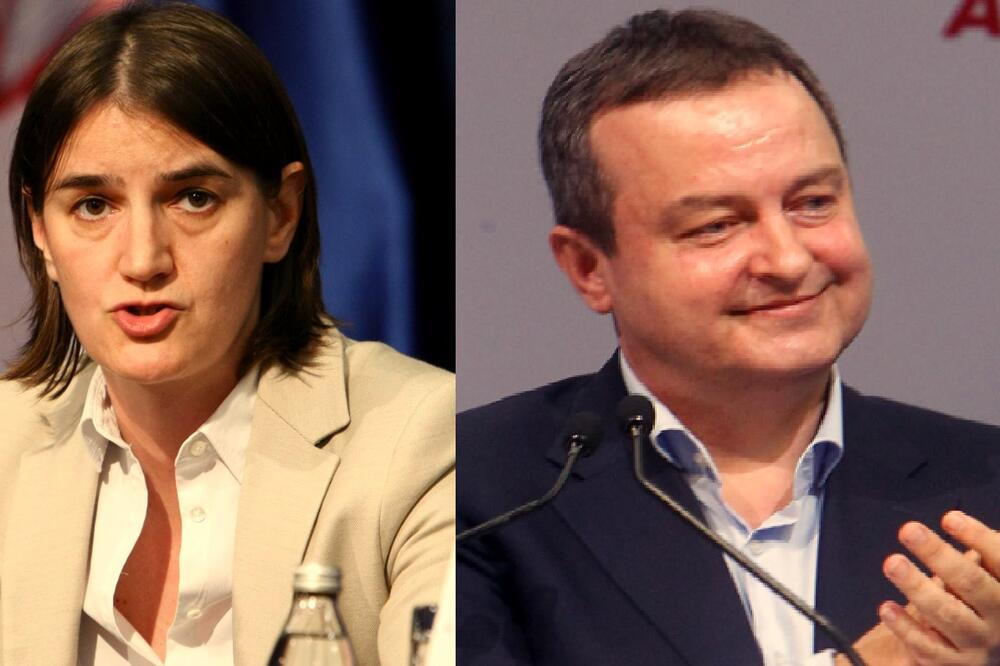 Ana Brnabić, Ivica Dačić, Foto: Betaphoto