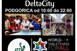 U četvrtak promocija stonog tenisa u Delta sitiju