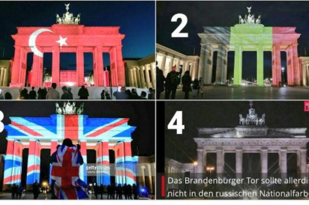 Brandenburška kapija, Foto: Twitter