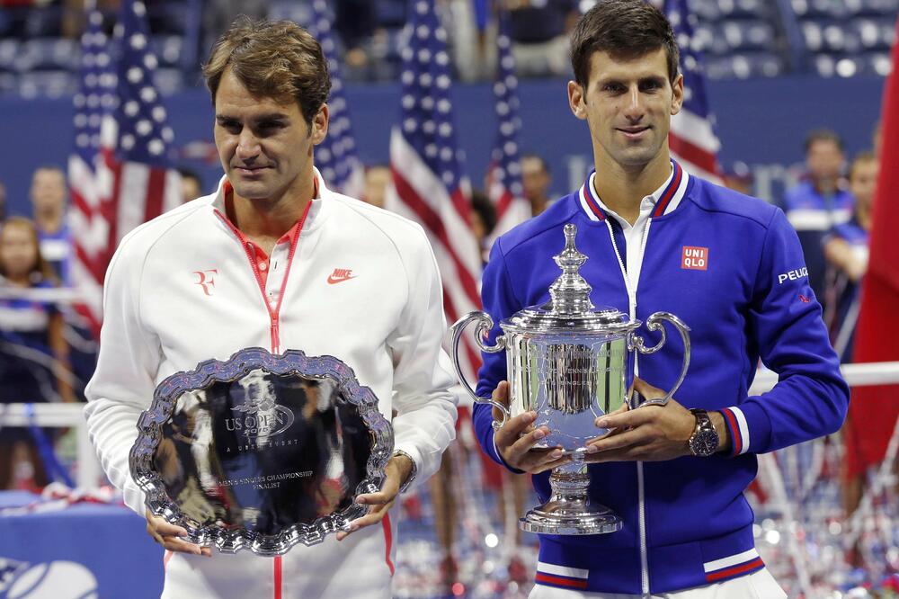 Federer i Đoković, Foto: Reuters