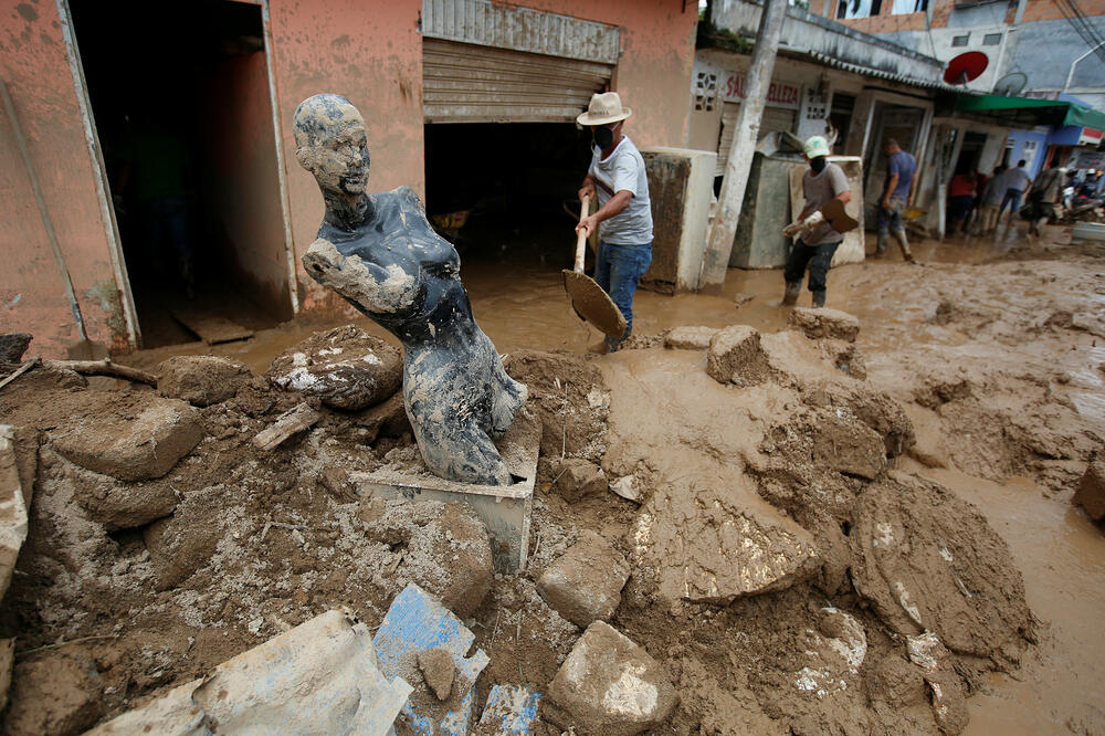 Kolumbija, klizište, Foto: Reuters
