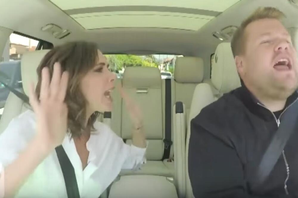 Viktorija Bekam, Džejms Korden, Foto: Screenshot (YouTube)