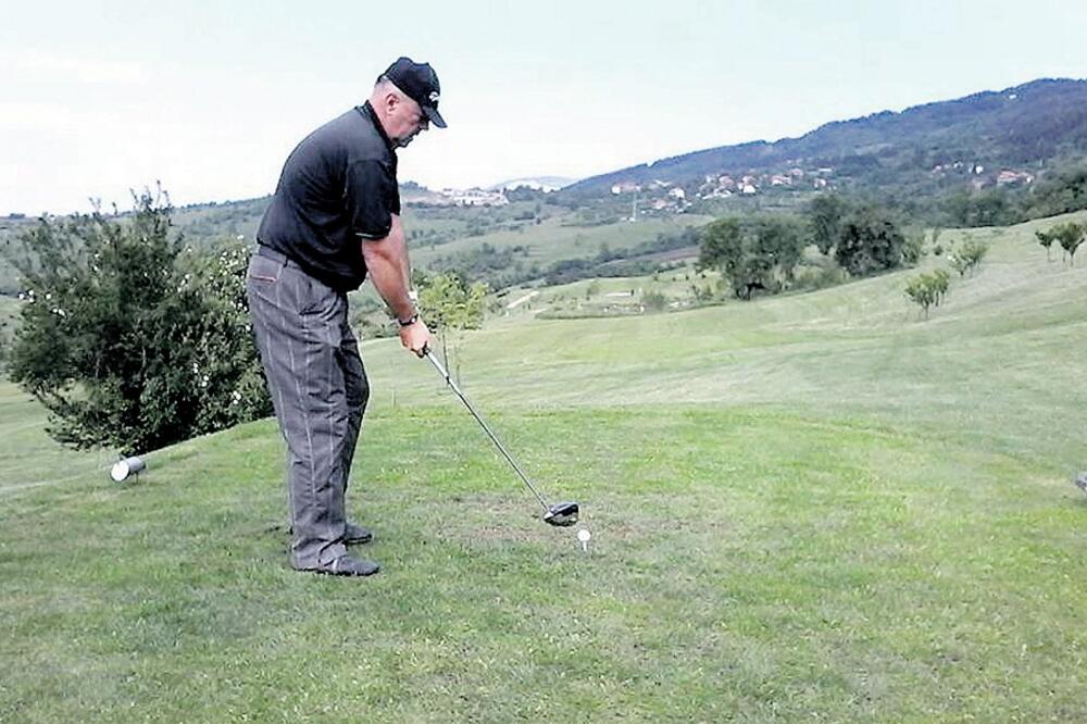 Goran Radonjić, golf, Foto: Privatna arhiva