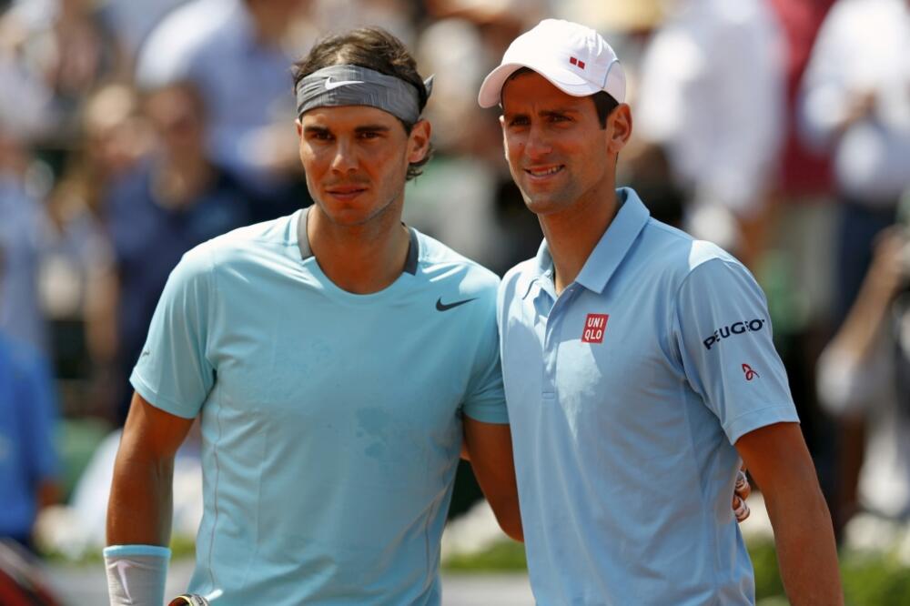 Rafael Nadal i Novak Đoković, Foto: Reuters