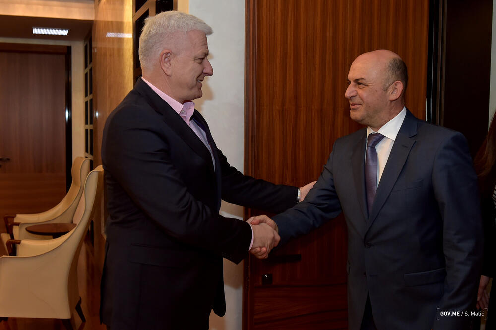 Duško Marković, Nazif Cungu, Foto: Gov.me