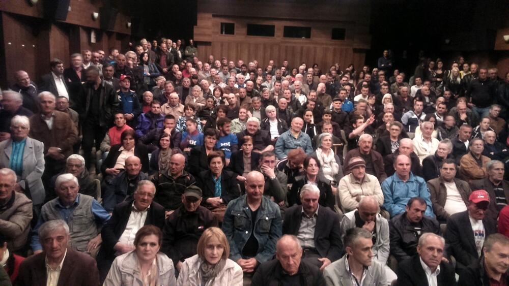 protestna tribina Nikšić