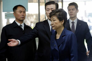 Pred sudom saslušana smijenjena predsjednica Južne Koreje