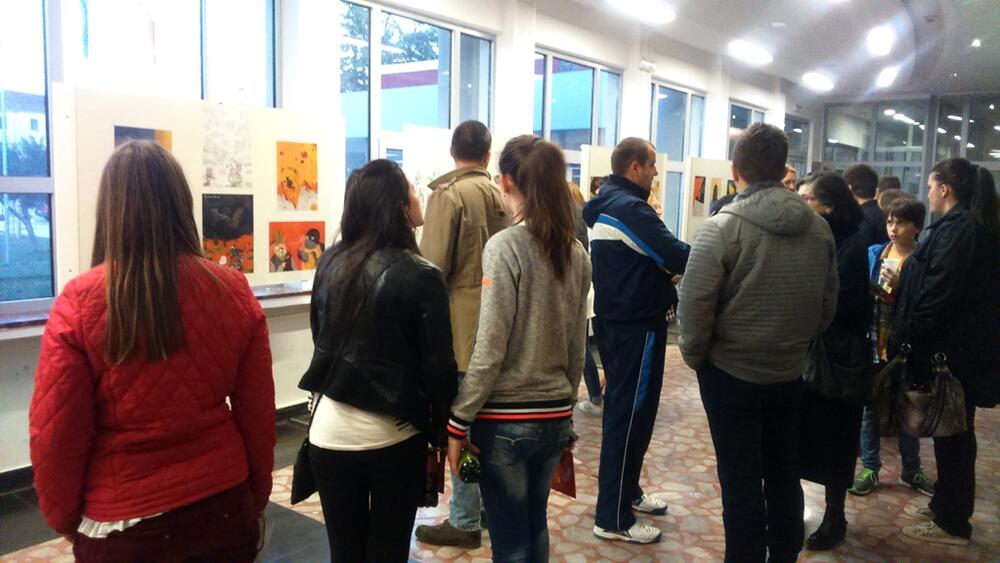 Izložba Veljka Miljanića