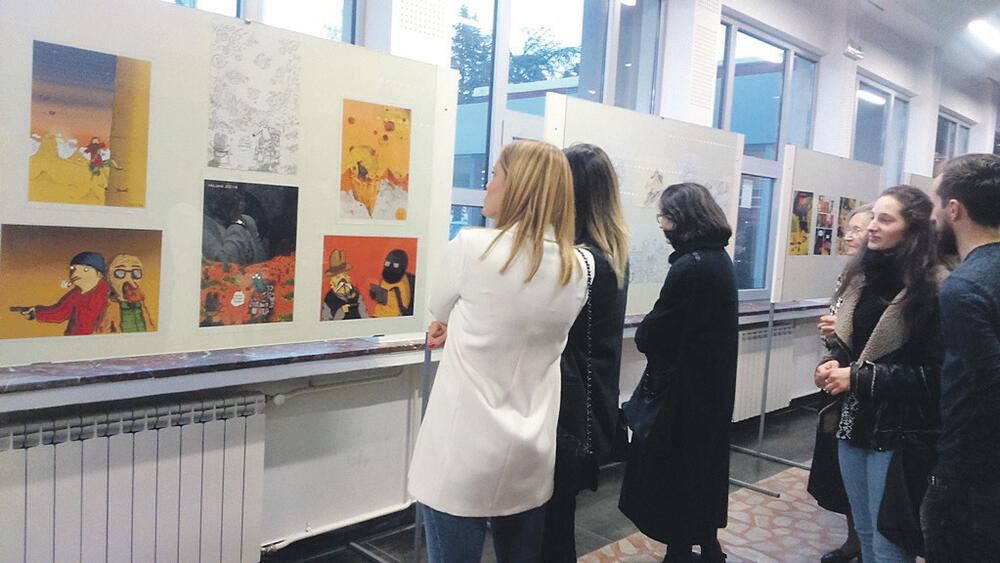 Izložba Veljka Miljanića