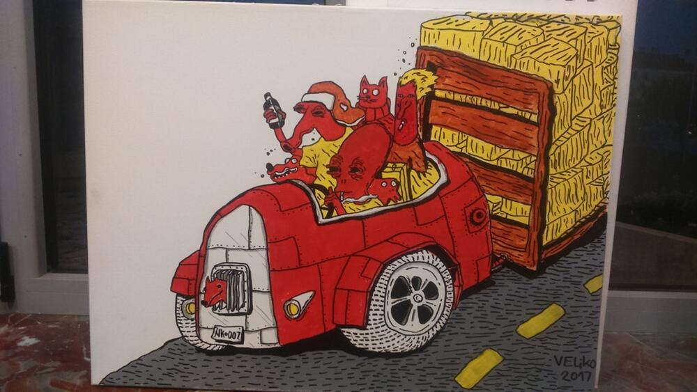 Izložba Veljka Miljanića