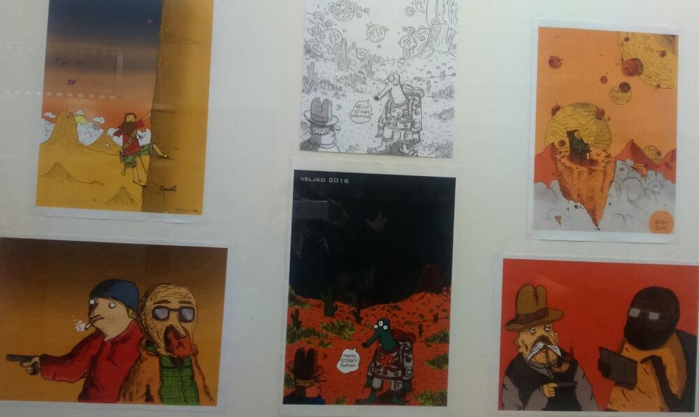 Izložba Veljka Miljanića