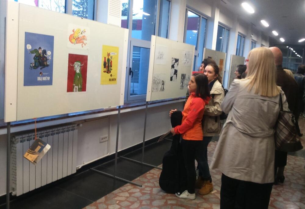 Izložba Veljka Miljanića