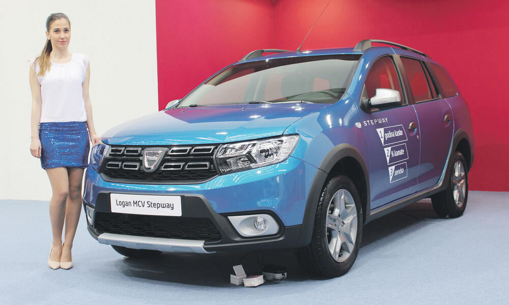 Dačija logan stepvej, Sajam automobila u Beogradu