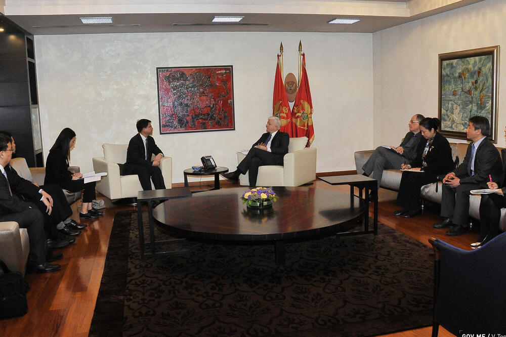 Žao Diondong, Duško Marković, Foto: Vlada Crne Gore