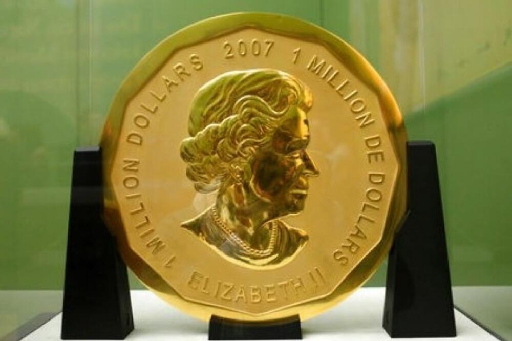 Zlatna kovanica Berlin, Foto: Twitter