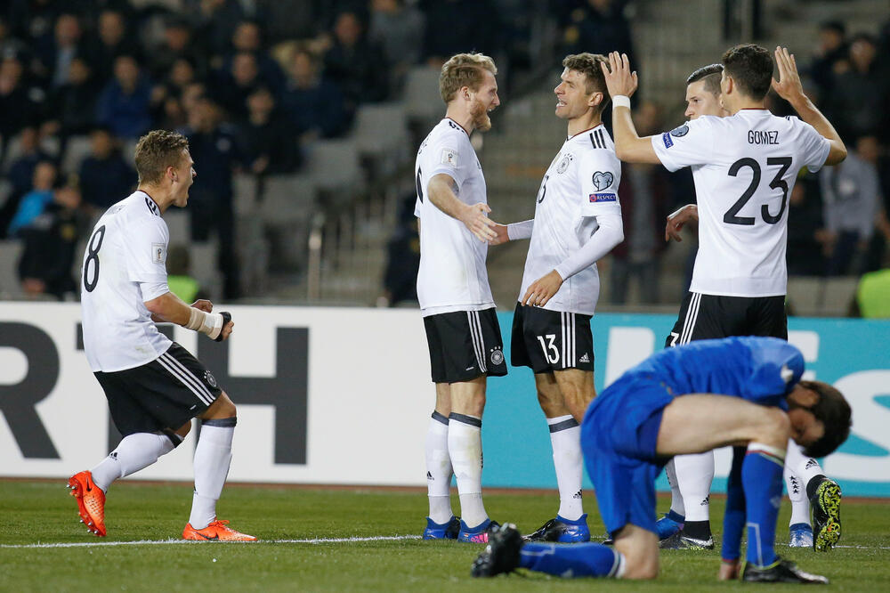Fudbaleri Njemačke, Foto: Reuters