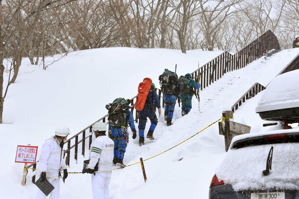 Japan lavina, Foto: Reuters