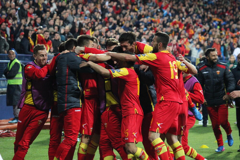 Fudbaleri Crne Gore, Foto: Filip Roganović