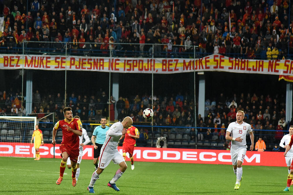 Crna Gora - Poljska, Foto: Savo Prelević