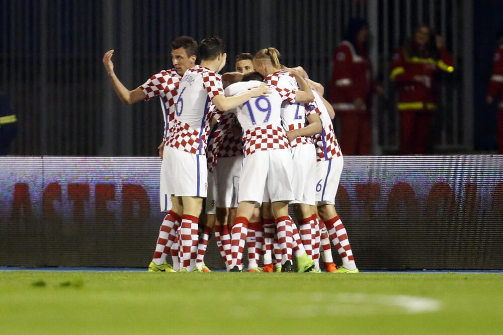 Fudbaleri Hrvatske, Foto: Beta/AP