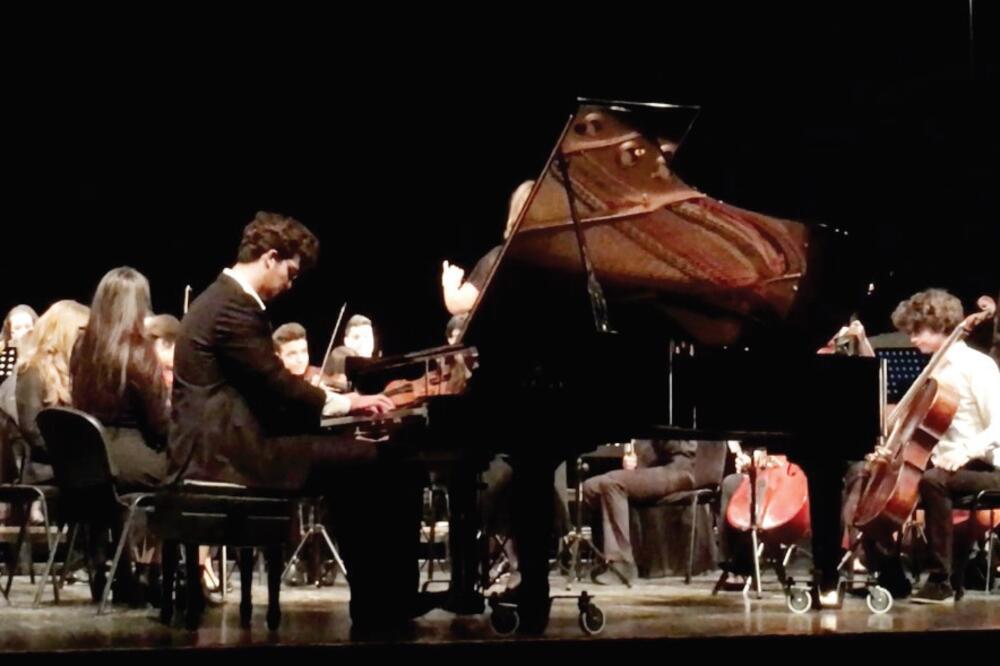 Koncert, Simo Šišević, Muzička škola Vasa Pavić, Foto: Privatna arhiva