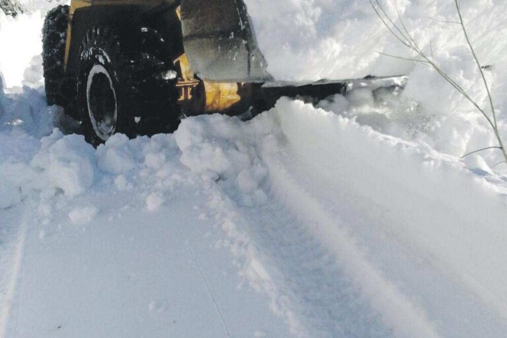 snijeg, Mala Crna Gora, Foto: V. Dakić