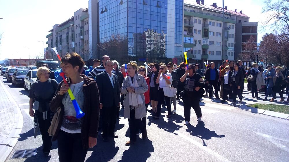 protest majki Nikšić
