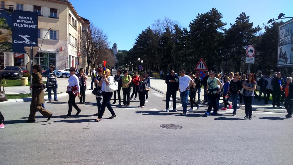 protest majki Nikšić