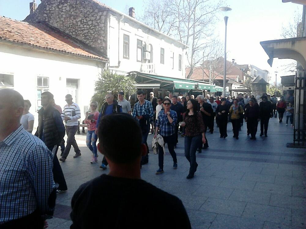 Mještani park šume Zagorič, protest