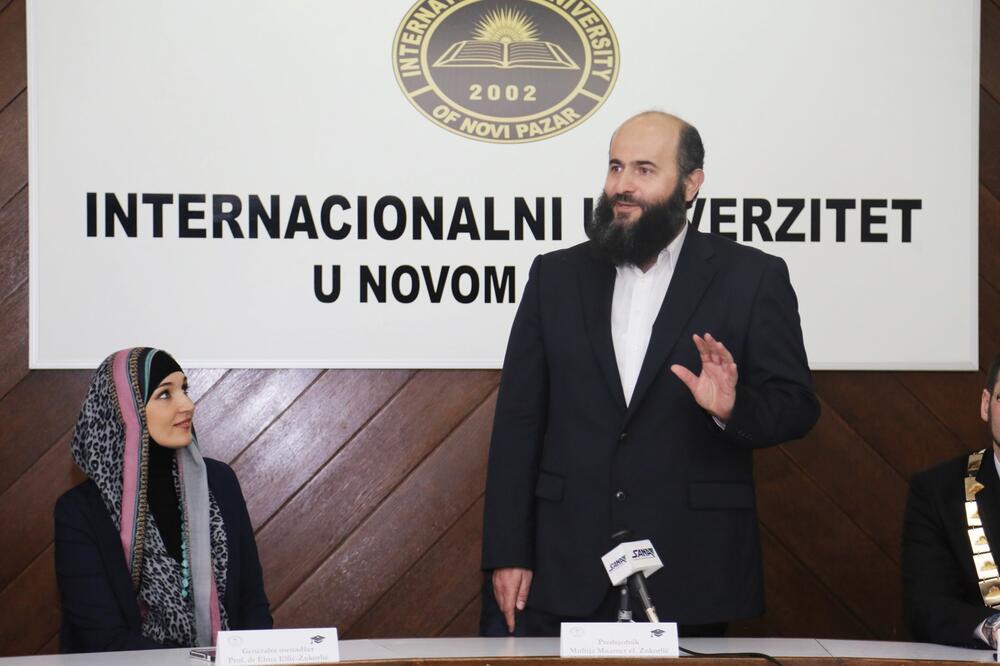Muamer Zukorlić fakultet Novi Pazar, Foto: News.uninp.edu.rs